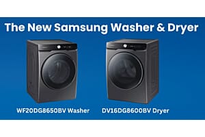 New Samsung Commercial Washer & Dryer