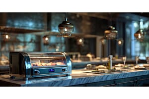 Salamander Grill in Kitchen