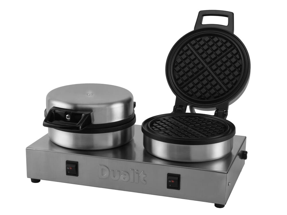 dualit double waffle iron 74002