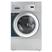 Front view of the Electrolux WE1100P myPRO XL Smart Professional Washer