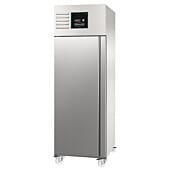 Front view of the Sterling Pro Green SPI700L Single Door Gastronorm Fridge Cabinet, 700 Litres