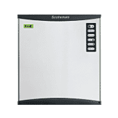 Front view of the Scotsman NW 307 Eco-X Modular Dice Ice Maker, 190kg Output / 129kg Storage
