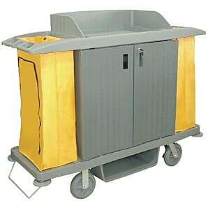 Jantex Housekeeping Trolley With Doors - DL012