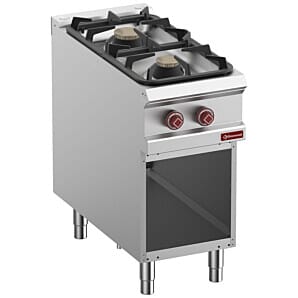 Diamond G9/2BA4-N 2 Stove Freestanding Gas Range Cooker on Neutral Open Cupboard
