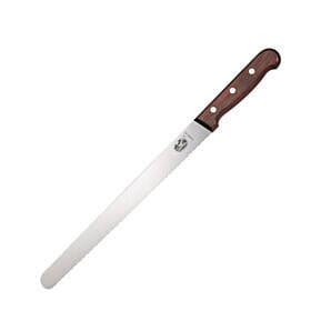 Victorinox DP587 Wooden Handled Slicer Knife Round Blade 30cm