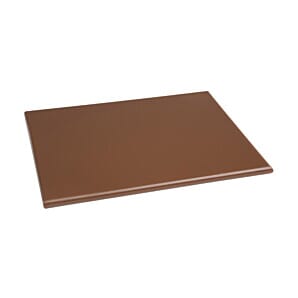 Hygiplas HC864 Hygiplas High Density Brown Chopping Board Small