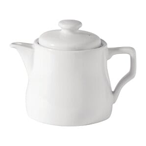 Utopia CW324 Titan Teapots White 460ml (Pack of 6)
