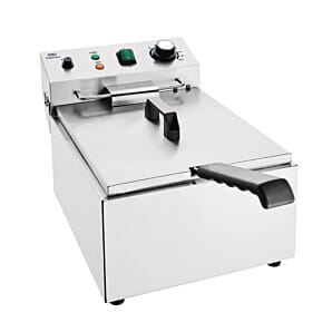 Nisbets Essentials Single Tank Electric Fryer - CT956