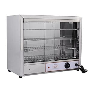 Hamoki FM-580 Pie Cabinet and Warmer, 4 Shelves