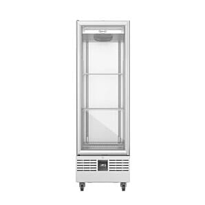 Foster FSL400G/11-307 Slimline Single Glass Door Refrigerated Upright Display Cabinet, 400 Litres