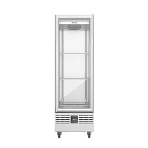 Foster FSL400G/11-310 Slimline Single Glass Door Refrigerated Upright Display Cabinet, 400 Litres