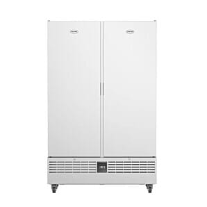 Foster FSL800L/11-319 Slimline Double Door Upright Cabinet Freezer, 800 Litres