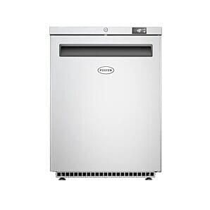 Foster LR150/13-104 Single Door Undercounter Cabinet Freezer, 150 Litres