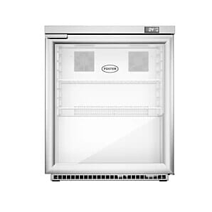 Foster HR200G/13-114 Single Glass Door Undercounter Cabinet Display Refrigerator, 200 Litres