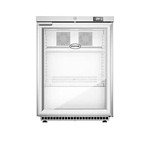 Foster HR150G/13-174 Single Glass Door Undercounter Cabinet Display Refrigerator, 150 Litres
