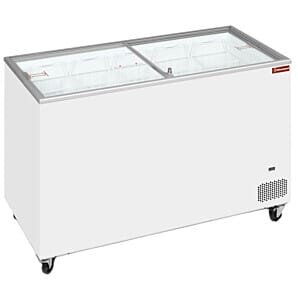 Diamond GVL040/P9 White Display Chest Freezer