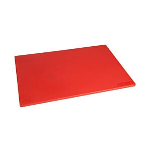 Hygiplas J255 Hygiplas Low Density Red Chopping Board Standard