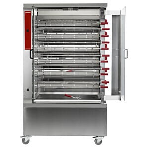Diamond RVG/112-CM Gas Chicken Rotisserie, 66 Chickens Capacity