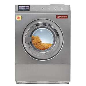 Diamond DRW18-TS/D Stainless Steel Sealing Frontloading Washing Machine with Touch Screen, 18kg