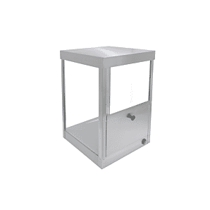 Parry 1995S Stainless Steel Nacho/Popcorn Warmer Cabinet, 55W