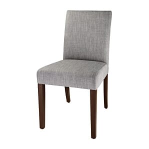Bolero Chiswick Dining Chairs Charcoal Grey (Pack of 2) - DT696