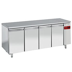 Diamond TPS4N/H 4 Door Stainless Steel Refrigerated Counter, 760 Litres