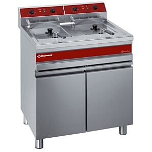 Diamond F14_14E/M Double Basket Freestanding Electric Fryer, 18kW