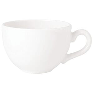 Steelite Simplicity White Low Empire Cups 340ml (Pack of 36) - V0037
