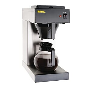 Front view of the Buffalo CT815 Manual Fill Filter Coffee Machine, 2 Litres