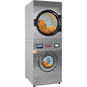 Diamond DGEB/18-TS Stacked Washer & Rotary Dryer Combo with Touch Screen, 14kg Washer / 18kg Dryer