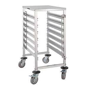 Vogue Gastronorm Racking Trolley 7 Level - GG498