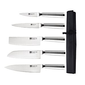 Tsuki 5 Piece Series 8 Knife Set and Wallet - SA459
