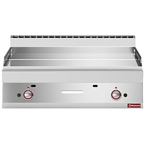 Diamond G65/PLCD10T-N Extra Large Smooth Cooking Plate Countertop Chrome Gas Griddle