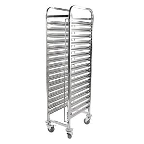Hamoki 112001 Racking Trolley, 16 Shelves