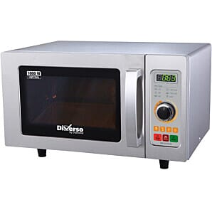 Diamond WR-2510-M Stainless Steel Mechanically Controlled Microwave, 1000W