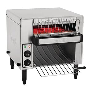 Front view of the Dualit DCT2I Conveyor Toaster, 2.8kW
