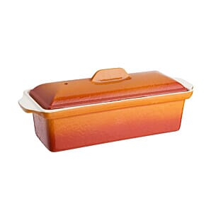 Vogue W455 Orange Pate Terrine Mould 1.3Ltr