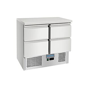 Arctica HEF959 4 Drawer Medium Duty Compact Refrigerated Preparation Counter
