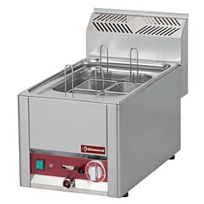 Diamond ES6/CPT-N 4 Basket Countertop Electric Pasta Cooker, 3kW