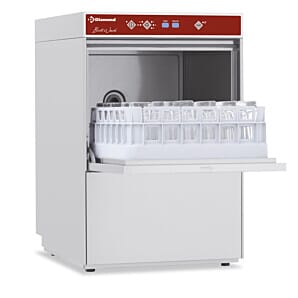Diamond DBS5/6_RS15/AT 400mm Basket Frontloading Glasswasher with RO, 16 Pint Capacity