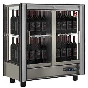 Diamond PVV-3/TR-R6 Modulable Refrigerated Wine Cooler, 64 Wine Bottles