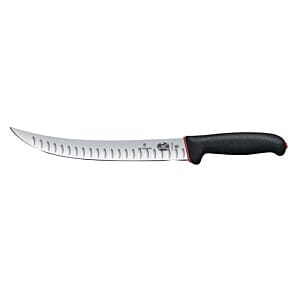 Victorinox CU010 Fibrox Dual Grip Butchery Knife Fluted Edge 24.9cm