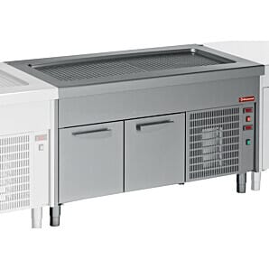 Diamond S80/RPR15-R2 Refrigerated Top Unit on 2 Door Refrigerated Cupboard, 4 x GN 1/1