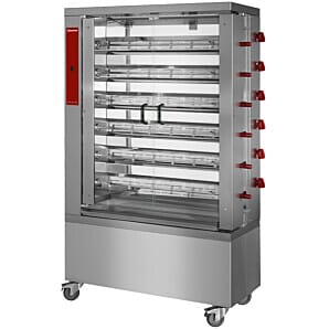Diamond RVG/6-CM Chicken Gas Rotisserie, 36 Chickens Capacity