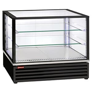 Diamond VRDP-B1-R2 3 Level Black Refrigerated Display Case