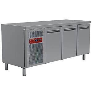 Diamond MR3/R2-OCC 3 Door Stainless Steel Refrigerated Counter