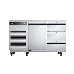 Foster EP1/2H/43-150 EcoPro G3 1 Door & 3 Drawer Refrigerated Counter, 280 Litres