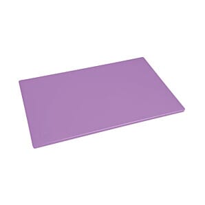 Hygiplas FX110 Hygiplas Anti-bacterial Low Density Chopping Board Purple - 450x300x10mm