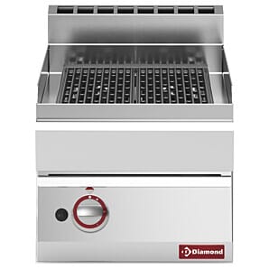 Diamond G65/GGF4T-N Lava Stone Gas Grill with Cast Iron Cooking Grid