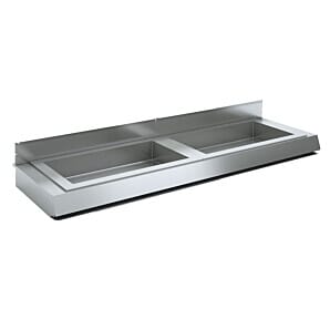 Diamond BM-10 Electric Bain Marie Tank, 2 x 1/1 GN